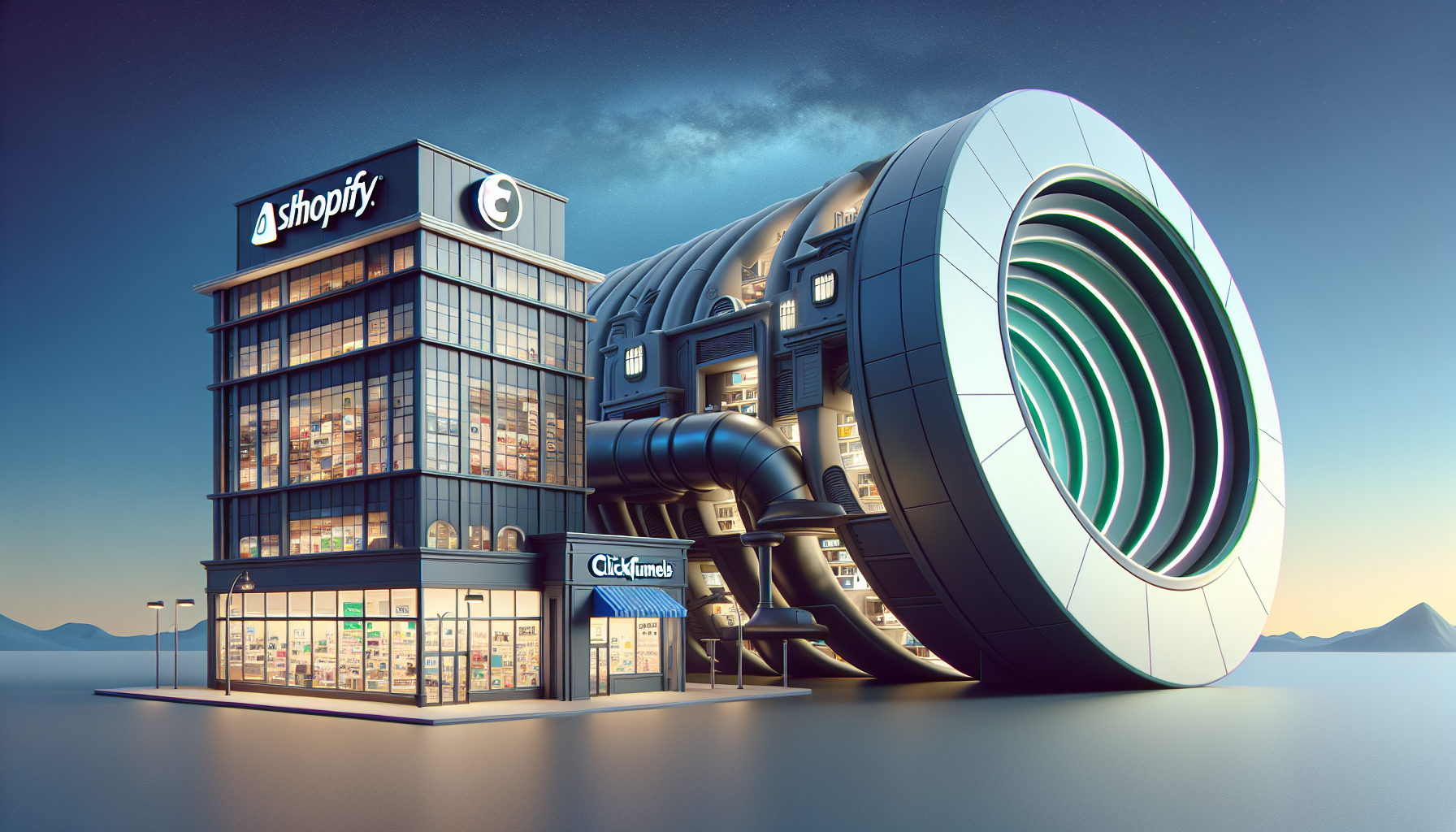 shopify vs clickfunnels